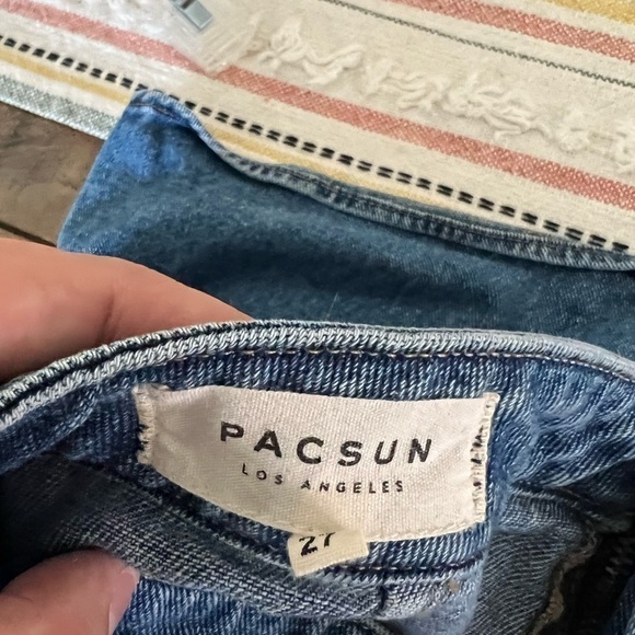 Pacsun Jean Skirt With Zipper In Front - Picture 5 of 7